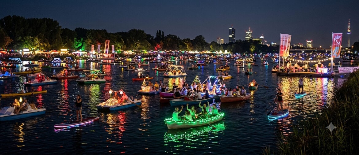 Lichterfest alte Donau 2026