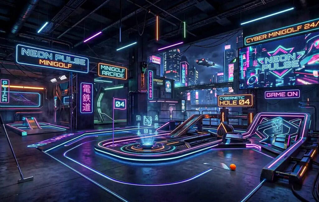 Golfrausch-Cyberpunk