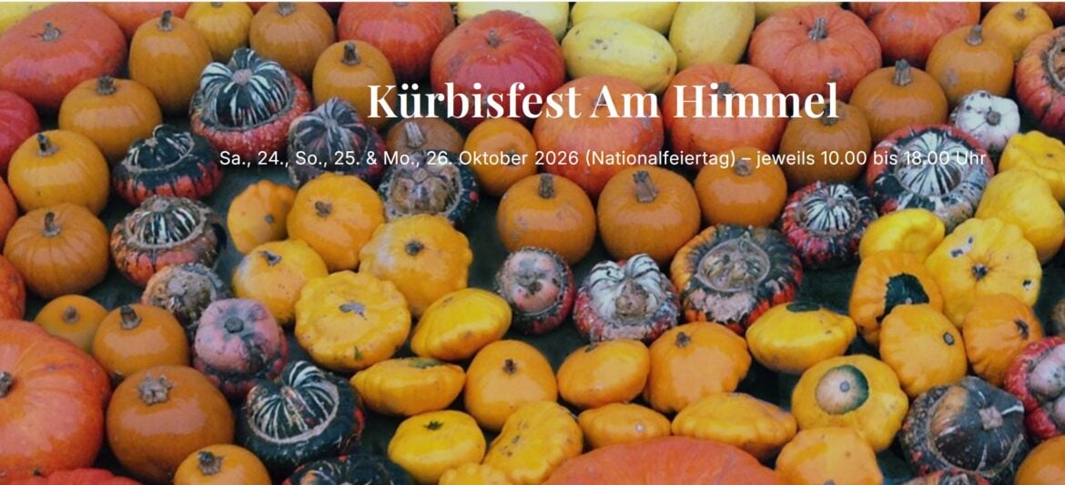 Kürbisfest am Himmel